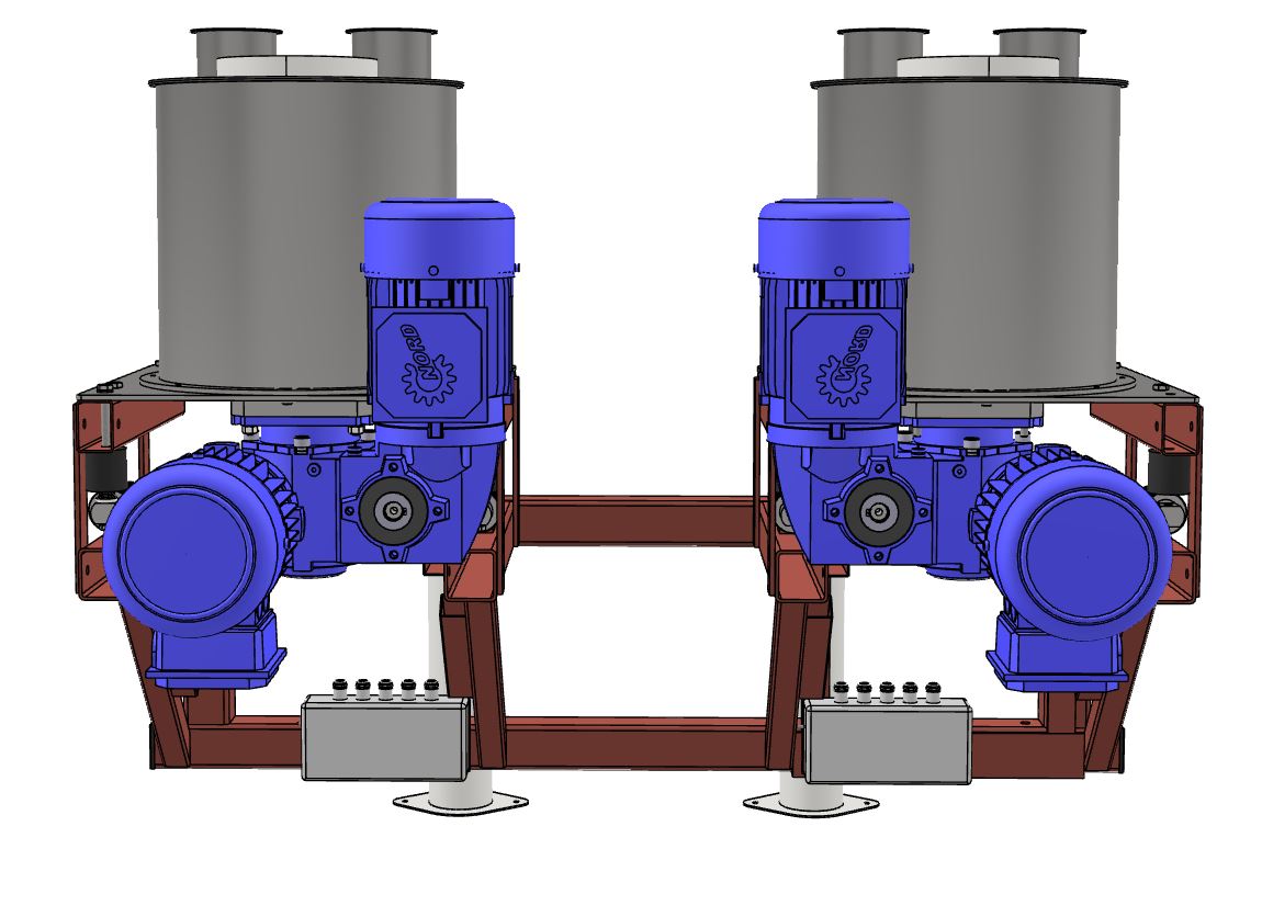 Powder dosing unit Ø300 - Willy Niklas GmbH Apparatebau