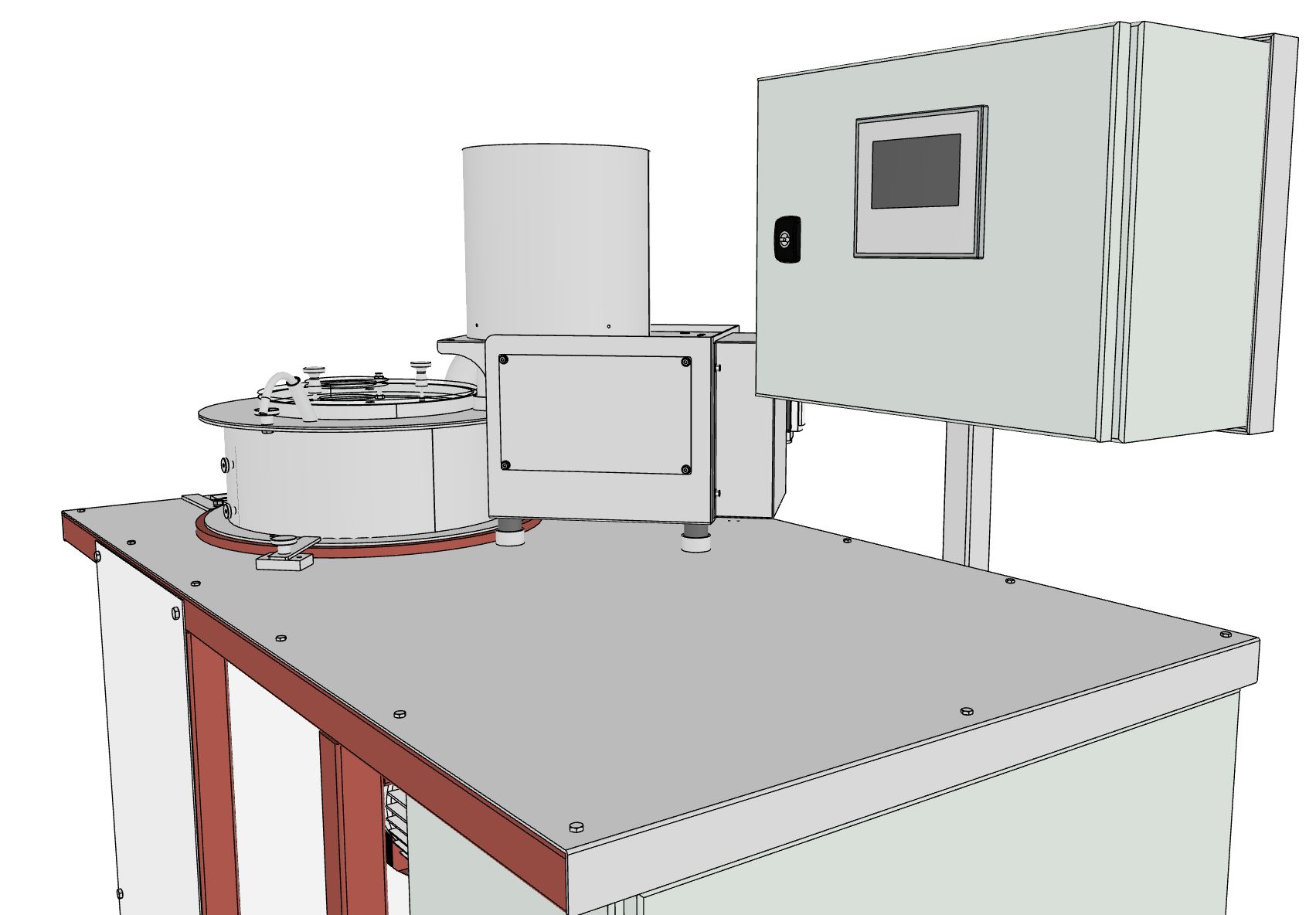 Laboratory powder dosing unit - Willy Niklas GmbH Apparatebau